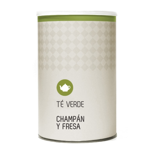 Té Verde Champan y Fresas
